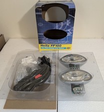 Lâmpada de neblina Hella FF100 e hardware halogênio oval 55 watts H3 lâmpadas escudo faltando Cov, usado comprar usado  Enviando para Brazil