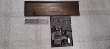 Antique brass letterpress for sale  Marietta