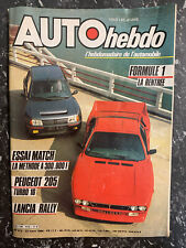Auto hebdo magazine d'occasion  Expédié en Belgium