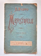 Mefistofele boito. libretto usato  Caserta