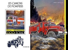 Folha de selo de combate a incêndio 2020 Chad Tatra 815 Karosa MOTORES DE INCÊNDIO E CAMINHÕES #366 comprar usado  Enviando para Brazil