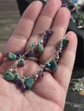Genuine turquoise amethyst for sale  Pontiac