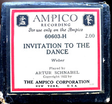 Ampico weber invitation for sale  Washington Crossing