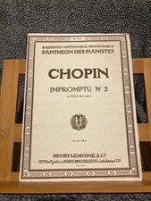 Chopin impromptu opus d'occasion  Rennes