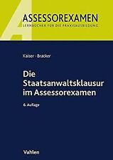 Staatsanwaltsklausur assessore gebraucht kaufen  Berlin