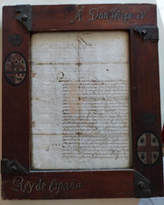 Spagna manoscritto antico usato  Montevarchi