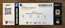 Ticket billet match d'occasion  Rennes-