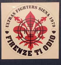 Adesivo ultras siena usato  Poggibonsi