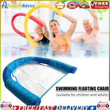 4x Swimming Floating Chair Noodle Net Pool Water Float Seat Mesh for Adult Kids comprar usado  Enviando para Brazil