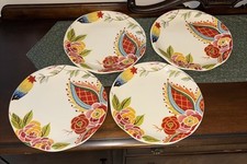 Conjunto de 4 Pratos de Jantar IMPRESSÃO ROSA Vida Eva Mendes para Espanha 11" Redondo comprar usado  Enviando para Brazil