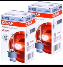 Lâmpadas de xenônio Osram D2S Xenarc OEM 4300K HID 66240 | Pacote com 2 comprar usado  Enviando para Brazil