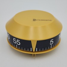 Temporizador Intermatic Vintage Colheita Ouro Redondo Manual Mostrador de Cozinha Temporizador 1 Hora, usado comprar usado  Enviando para Brazil