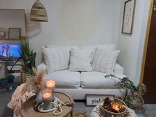 White loveseat for sale  Woodside