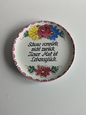 Wandteller spruch schaue gebraucht kaufen  Kraichtal