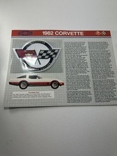 1982 corvette patch for sale  Highland