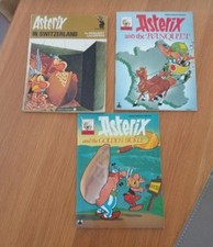 Asterix books 3 for sale  COLCHESTER