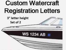 Set watercraft registration for sale  Florence