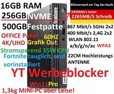 Stromspar minipc lenovo gebraucht kaufen  München