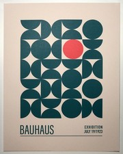 Bauhaus exhibition poster for sale  STOURPORT-ON-SEVERN