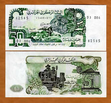 Argélia, 50 dinares, 1977, P-130, colheitadeira UNC comprar usado  Enviando para Brazil