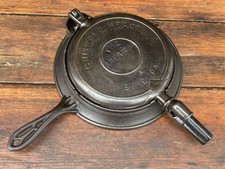 Griswold Hierro Fundido #8 “The American” Gofrera Difícil de Encontrar Bisagra de Dedo Versión segunda mano  Embacar hacia Mexico