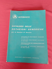 Autobianchi libretto catalogo usato  Quarrata