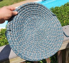Braided round chair for sale  Clover