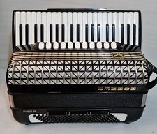 Usado, HOHNER ATLANTIC IVN DE LUXE 120 BAIXOS Acordeão para Piano Muito Bom comprar usado  Enviando para Brazil