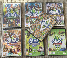 The Sims 3 pacotes 7 CDs vendidos todos junto com manuais e códigos comprar usado  Enviando para Brazil