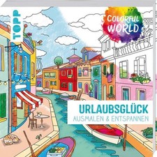 Colorful urlaubsglück ausmale gebraucht kaufen  Bayreuth