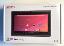 Tablet Aimko 7" Quad Core 1.2 GHz 1024x600 8GB 512K RAM WiFi câmera dupla novo na caixa, usado comprar usado  Enviando para Brazil
