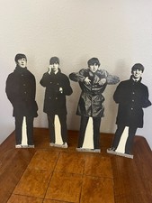 SOPORTES DE EXHIBICIÓN DE CARTÓN BEATLES JOHN PAUL GEORGE RINGO 17-19" DE ALTO VINTAGE RAROS segunda mano  Embacar hacia Mexico