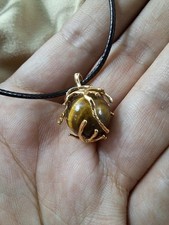 Collana occhio tigre usato  Lunamatrona