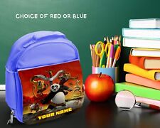 Lancheira escolar personalizada infantil Kung Fu Panda nome impresso comprar usado  Enviando para Brazil