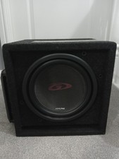 Alpine 10inch sub for sale  SHEFFIELD