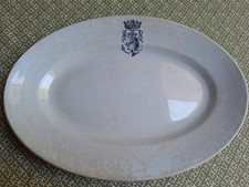 Ancien plat ovale d'occasion  Vallon-en-Sully