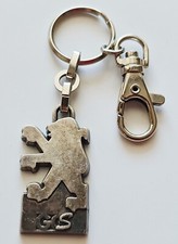 Autêntico RARO Peugeot GGS Veículo Automóvel Chaveiro de Metal França comprar usado  Enviando para Brazil