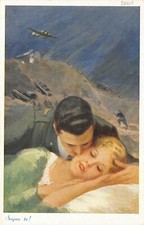 9364) "SOGNO TE" AVIATORE BACIA UNA RAGAZZA. comprar usado  Enviando para Brazil