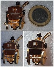Spilla carrozza cocchiere usato  Capannori