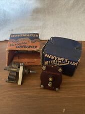 Wavemaster condensers 1920s for sale  STEVENAGE