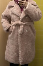 Teddy mantel babyrosa gebraucht kaufen  München