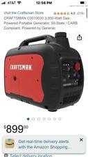 Craftsman cmxgiac3000 3000w for sale  Porterville