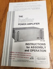 Hafler 500 power for sale  Yorktown