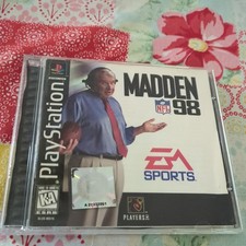 Madden NFL 98 (Sony PlayStation 1, 1997) com manual, testado funcionando, limpo comprar usado  Enviando para Brazil