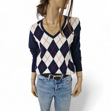 Używany, Tommy Hilfiger Sweter Granatowy rozm. M na sprzedaż  PL