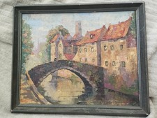 Ancien tableau peinture d'occasion  Tarare