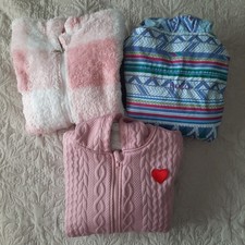 Girls zip jumpers for sale  BROMLEY