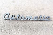 Automatic chrome script for sale  EDGWARE