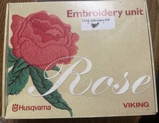 Husqvarna rose embroidery for sale  Pittsboro