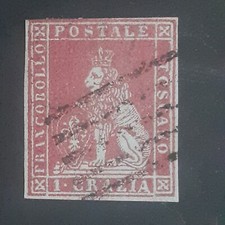 Francobollo toscana crazia usato  Segrate
